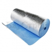 Пенофол тип С - Фольгированный с одной стороы, с другой стороны самоклеющийся слой